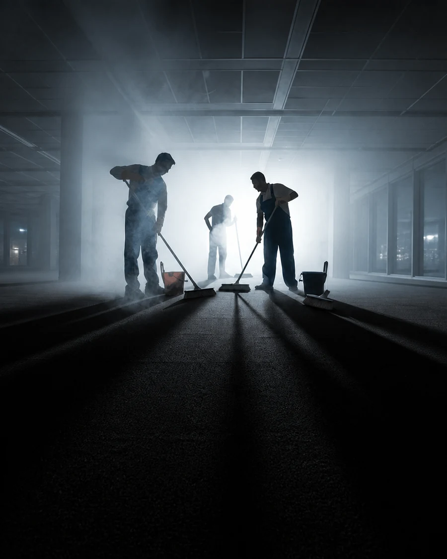 Night cleaning service